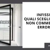 Infissi taglio termico: guida alla scelta per evitare errori. Porta aperta su un terrazzo moderno.