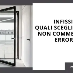 Infissi taglio termico: guida alla scelta per evitare errori. Porta aperta su un terrazzo moderno.