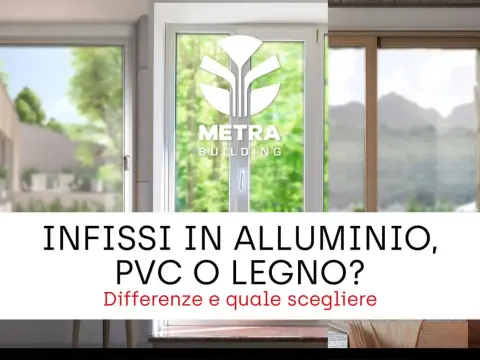 Serramento alluminio e legno - come scegliere materiali e finiture