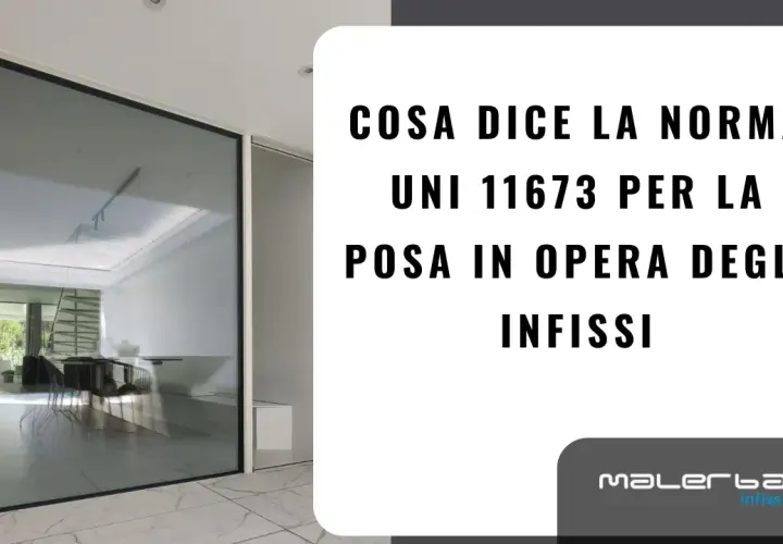 Norma UNI 11673: la certificazione serramenti obbligatoria per una posa in opera a regola d'arte. Interno moderno con grandi vetrate.