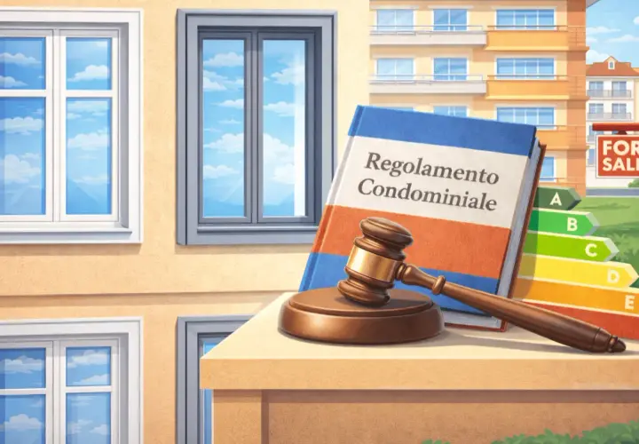 Regolamento condominiale, martelletto e certificazione energetica: tutto pronto per la cessione del credito infissi.